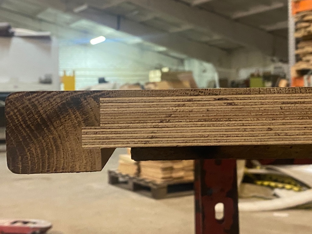 Мебельный щит из дуба